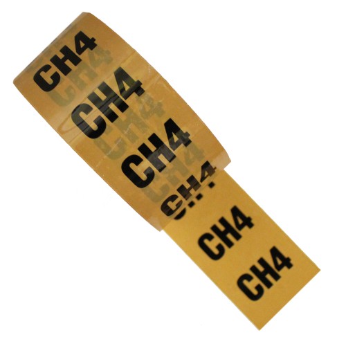 CH4 (Methane) - Colour Printed Pipe Identification (ID) Tape