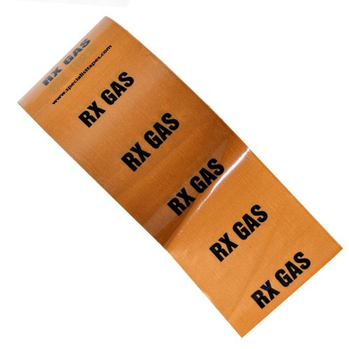 RX GAS - Colour Printed Pipe Identification (ID) Tape