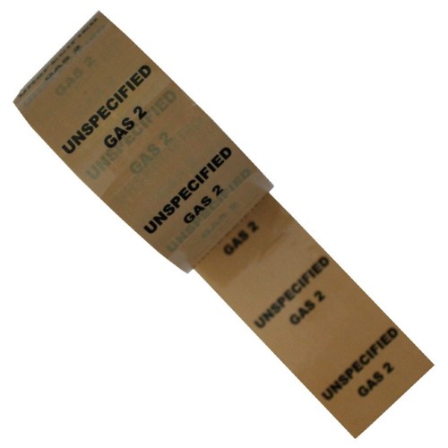 UNSPECIFIED GAS 2 - Colour Printed Pipe Identification (ID) Tape