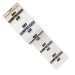 DRY COMPRESSED AIR - White Printed Pipe Identification (ID) Tape