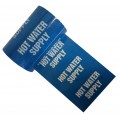 HOT WATER SUPPLY - Colour Printed Pipe Identification (ID) Tape