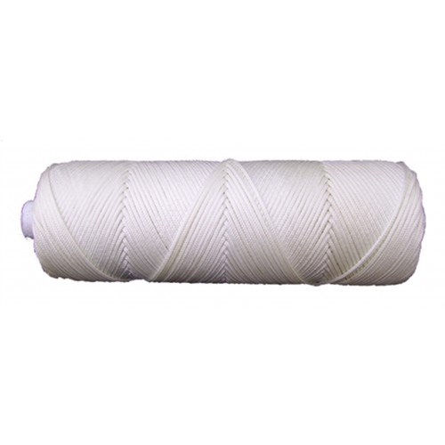 2mm Nylon White Braided Nylon Cord/String - 4H