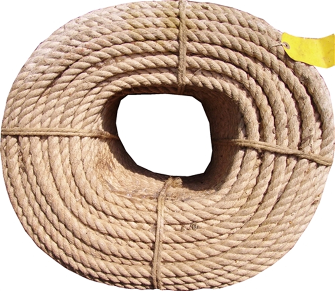 14mm Campbell Hemp/Flax Natural Rope (Price per m)- Campbell ...