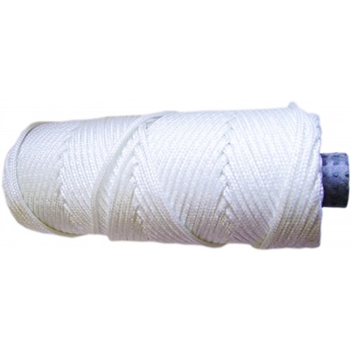 4.5mm Nylon White Braided Nylon Cord/String - 14H