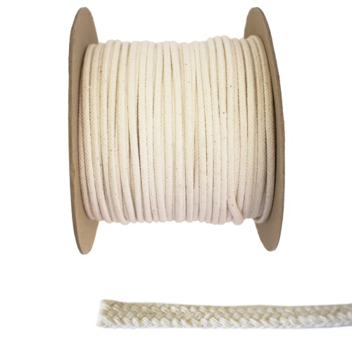 5.5mm Cotton Magic White Natural Rope (100m)