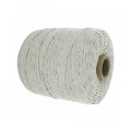 1.5mm Cotton White Natural Twine/String - Size 5 (Pack of 6 x 626m)  500gram reels