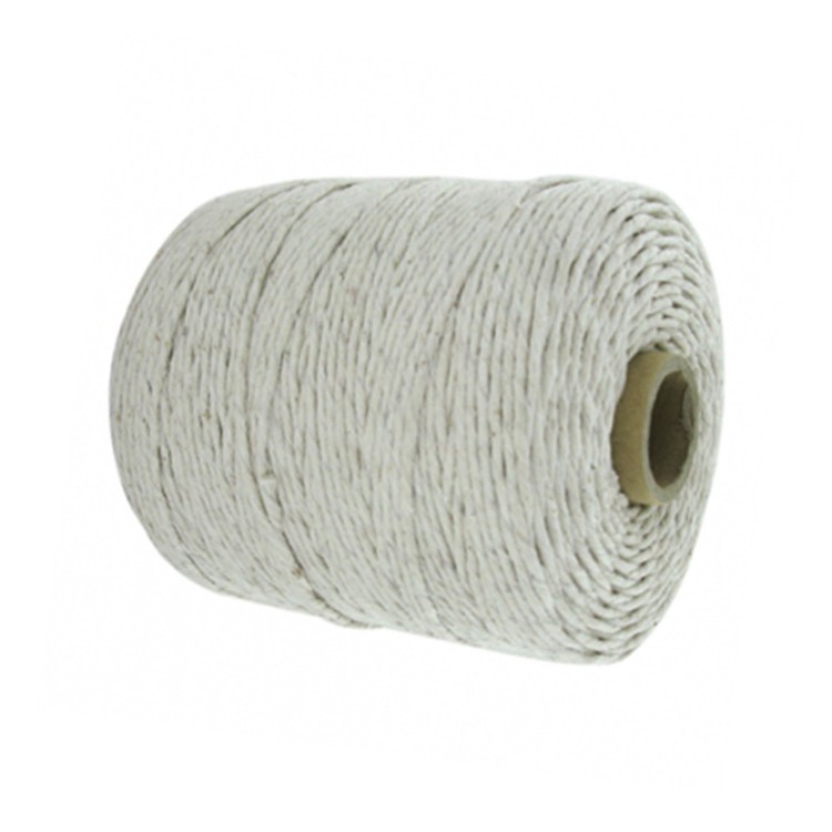 1.5mm Cotton White Natural Twine/String - Size 5 (Pack of 6 x 626m)-  Campbell International Specialist Tapes.