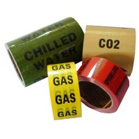 Colour Printed Indoor Pipe ID Tape