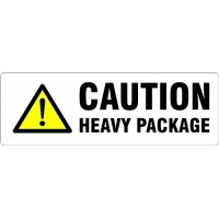 Heavy Package Parcel Labels