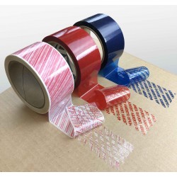 Custom Printed Tamper Evident Tape