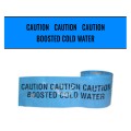 BOOSTED COLD WATER - Premium Detectable Underground Warning Tape