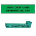 COMMUNICATIONS CABLE BELOW - Premium Detectable Underground Warning Tape