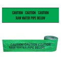 RAIN WATER PIPE BELOW - Premium Detectable Underground Warning Tape