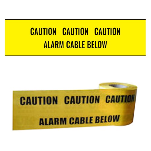 ALARM CABLE BELOW - Premium Underground Warning Tape