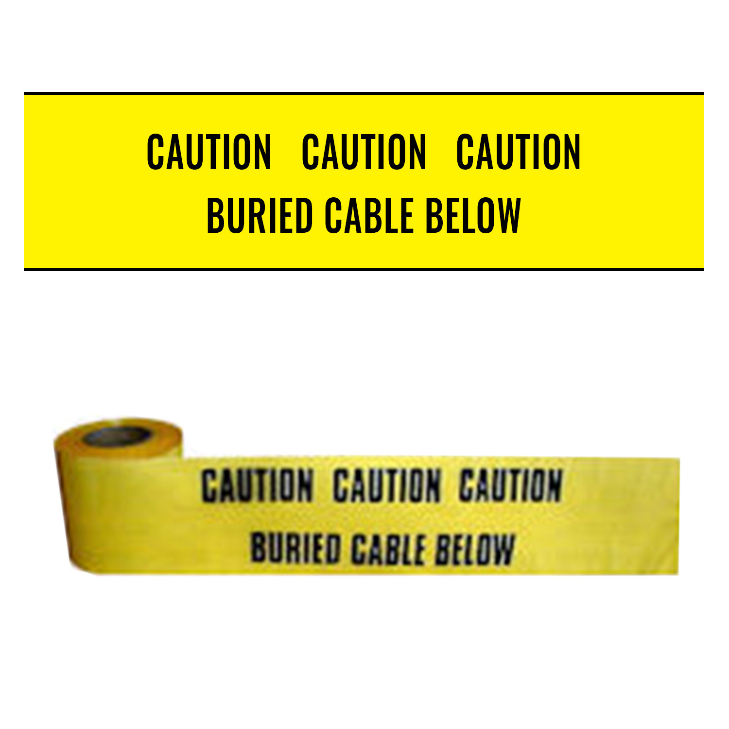 Premium Underground Warning Tape Campbell International Specialist Tapes.