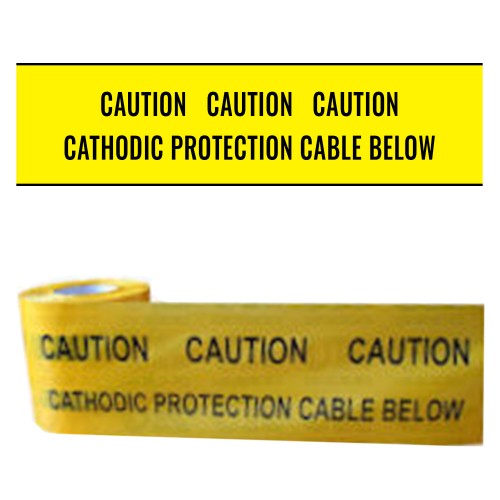 CATHODIC PROTECTION CABLE BELOW - Premium Underground Warning Tape