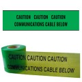 COMMUNICATIONS CABLE BELOW - Premium Underground Warning Tape