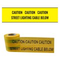 STREET LIGHTING CABLE BELOW - Premium Underground Warning Tape