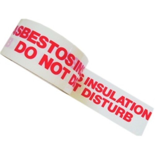 ASBESTOS INSULATION DO NOT DISTURB - General Purpose Warning Tape