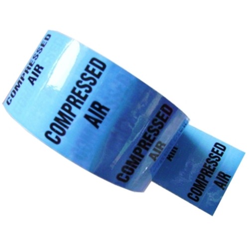 COMPRESSED AIR - Colour Printed Pipe Identification (ID) Tape