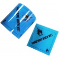 4 Dangerous When Wet - Premium Hazard Labels