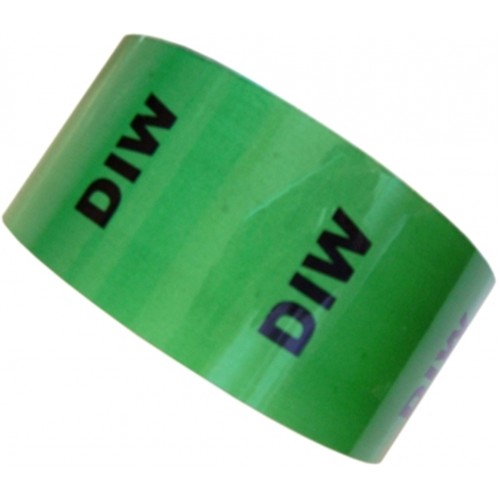 DIW - All Weather Pipe Identification (ID) Tape