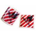 4 Flammable Solid - Premium Hazard Labels