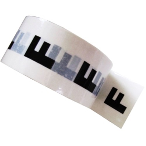 F - White Printed Pipe Identification (ID) Tape