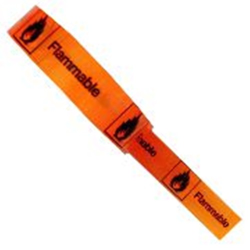 Flammable - Hazard Tape