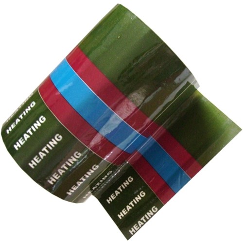 HEATING - Banded Pipe Identification ID Tape