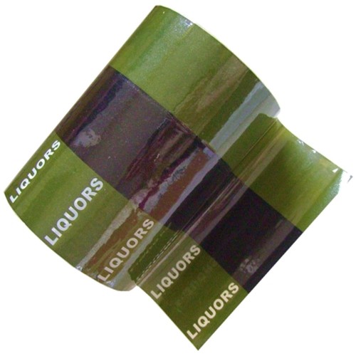 LIQUORS - Banded Pipe Identification ID Tape