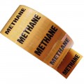 METHANE (CH4) - Colour Printed Pipe Identification (ID) Tape