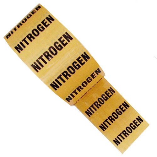 NITROGEN (N2) - Colour Printed Pipe Identification (ID) Tape