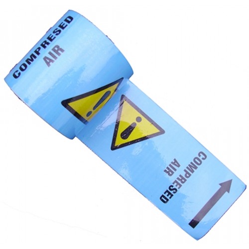 COMPRESSED AIR - Colour Printed Pipe Identification (ID) Tape