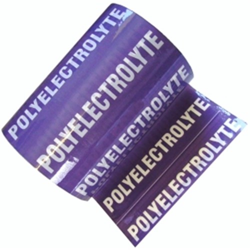 POLYELECTROLYTE - Colour Printed Pipe Identification (ID) Tape
