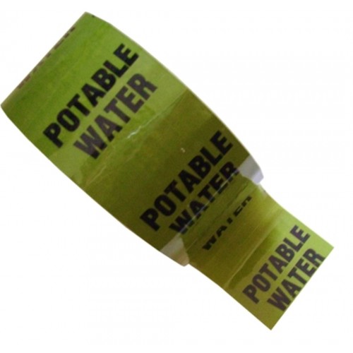 POTABLE WATER - Colour Printed Pipe Identification (ID) Tape