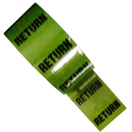 RETURN - Colour Printed Pipe Identification (ID) Tape