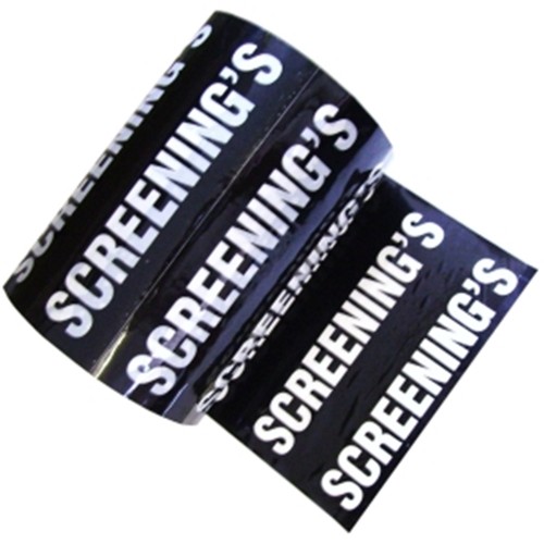 SCREENING'S - Colour Printed Pipe Identification (ID) Tape