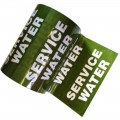 SERVICE WATER - Colour Printed Pipe Identification (ID) Tape