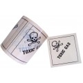 Toxic Gas - Premium Hazard Labels
