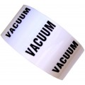 VACUUM - All Weather Pipe Identification (ID) Tape