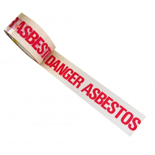 DANGER ASBESTOS - Hazard Tape