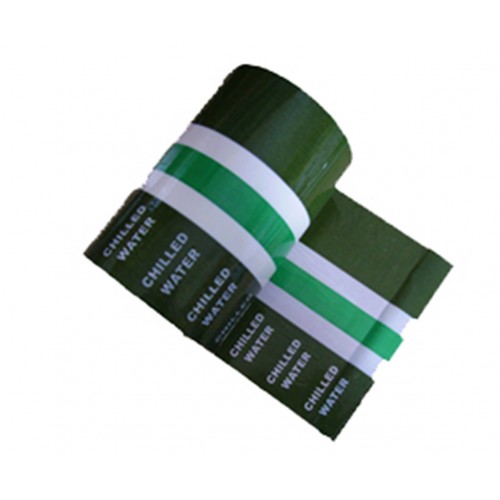 CHILLED WATER - Banded Pipe Identification (ID) Tape